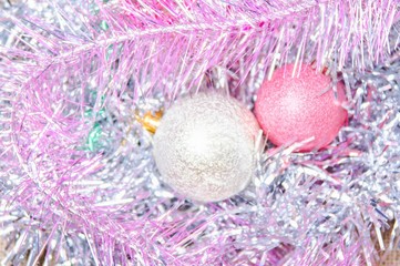 Christmas decorations, background