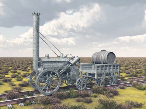 British steam locomotive from 1829