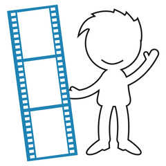 Short People Scribble - film stripe