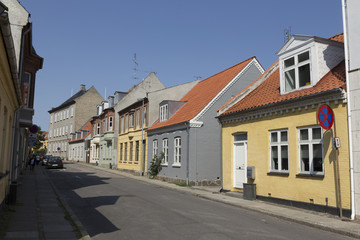 Seitenstraße in Nykøbing