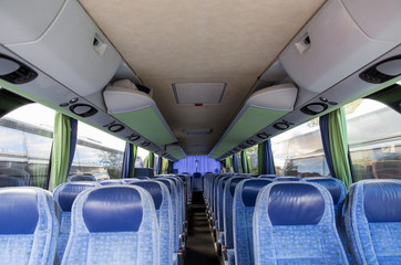 travel bus interior