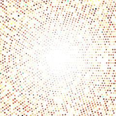 abstract  halftone