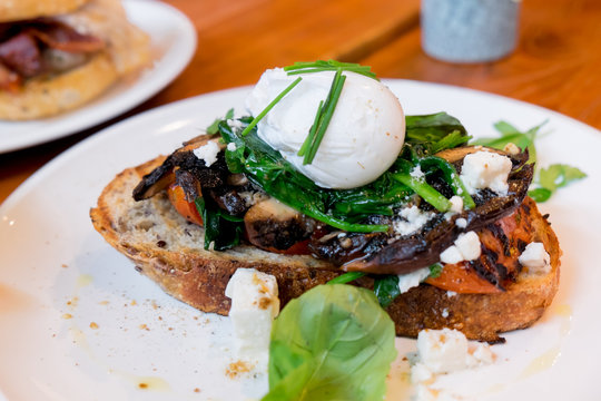 Mushroom And Portobello Sandwich