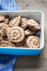 Schwarz-Weiss-Gebäck, vegan