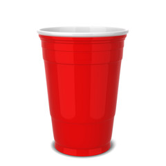 Red plastic cup