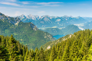 Beautiful Landscape in Allg&auml;u -  Alps, Tegelberg