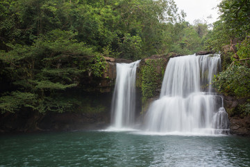 Fototapeta na wymiar Klong Chao waterfall in Thailand