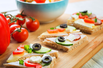 Healthy sandwich