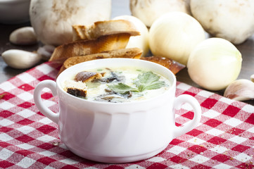 Mushroom soup