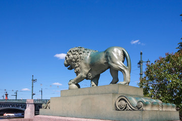 Lion statue