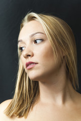 Fototapeta premium Portrait of Beautiful Young Woman