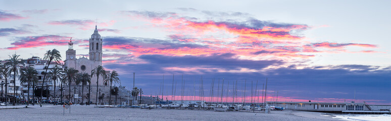 Sitges amanecer