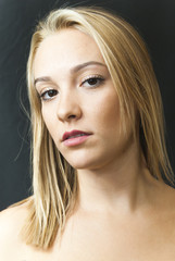 Fototapeta premium Portrait of Beautiful Young Woman