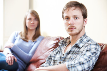 Couple With Relationship Difficulties At Home