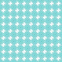 Flower vector seamless pattern.