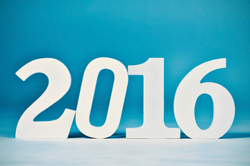 number 2016, as the new year