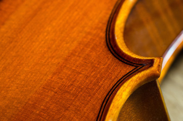 violin part on black