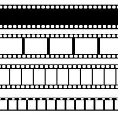 Vector film strip illustration.
