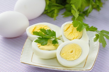 Boiled eggs