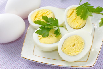 Boiled eggs