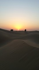 Fototapeta na wymiar Sunset in Dubai