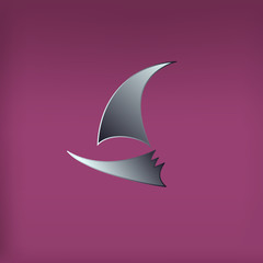 Vector yacht club logo