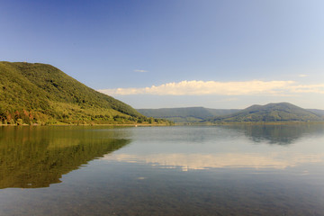 Lago di Vico, la trasparenza