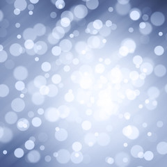 Lovely abstract blurred bright purple color bokeh circles with motion blurred background. Beautiful fresh abstract New Year and Christmas illustration with copy space background.