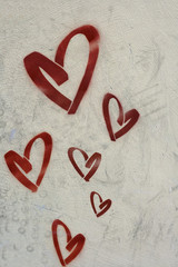 stencil cuore