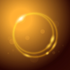 Shining circle background.
