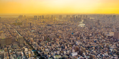 Citiscape of Tokyo, Japan