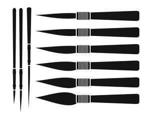pinstriping and handlettering brush