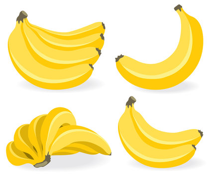 Fresh banana fruits