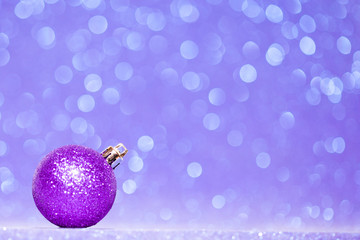 Beautiful Glitter christmas ball