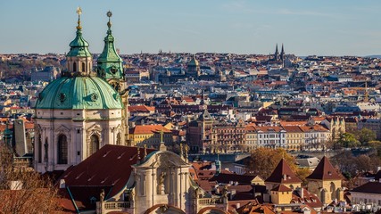 Fototapeta premium view from the castle of prague