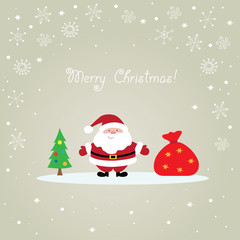 Santa Claus Christmas card