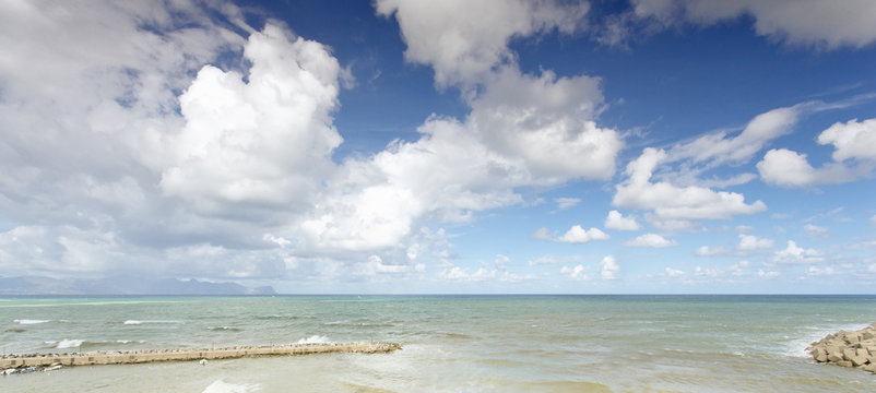 Sicilian Coastline in the morning