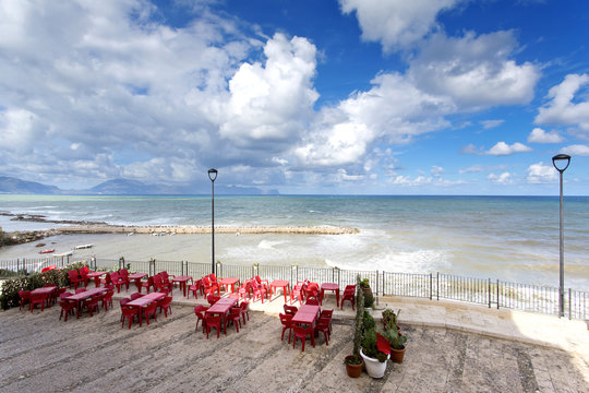 Sicilian Coastline in the morning