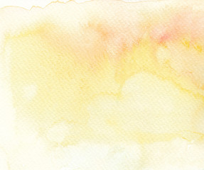 faded yellow tones watercolor background