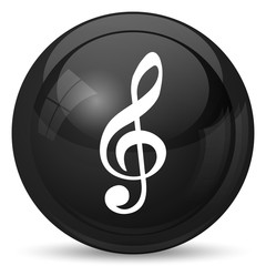 Musical note icon