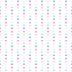 Seamless dots chain pattern