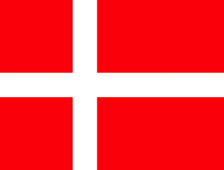 Official flag of Denmark