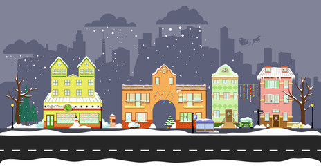 cute winter houses 