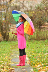 woman with umbrella 