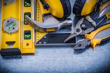 Try square construction level claw hammer pliers steel cutter ea