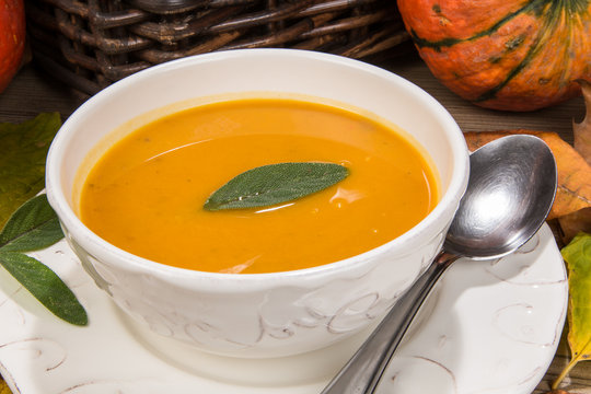 Autumn Pumpkin soup