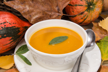 Autumn Pumpkin soup