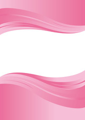 ウェービー地紋　ピンク