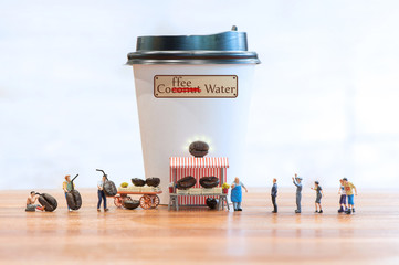 Fresh Coffee Water