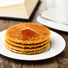 Stroopwafels - Sirupwaffeln - Syrup waffles